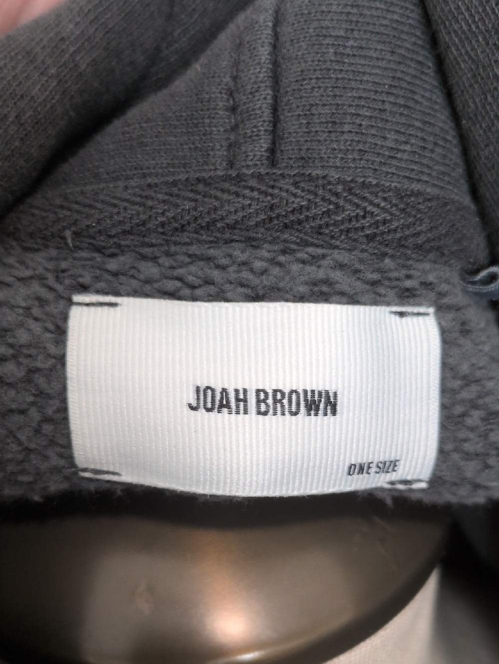 Joah Brown Women's Open Front Long Cardigan Jacket - Charcoal Gray - Picture 4 of 5